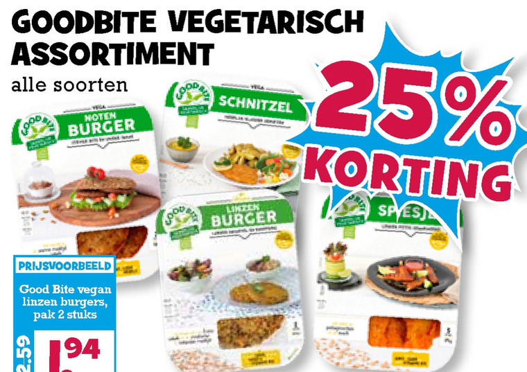 Goodbite   vegetarisch folder aanbieding bij  Boons Markt - details