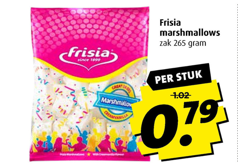 Frisia   marshmallows folder aanbieding bij  Boni - details