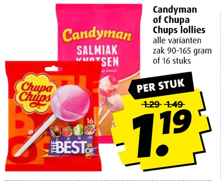 Chupa Chups   lollie folder aanbieding bij  Boni - details