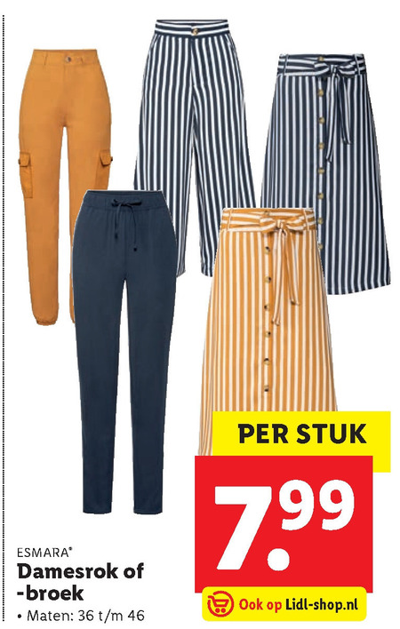 esmara   rok, damesbroek folder aanbieding bij  Lidl - details