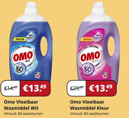 Omo   wasmiddel folder aanbieding bij  Voordeeldrogisterij.nl - details