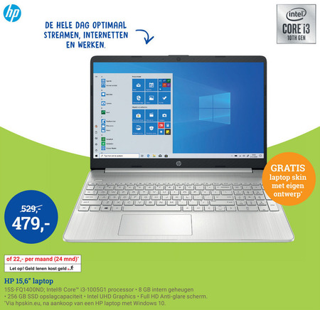 HP   notebook folder aanbieding bij  BCC - details