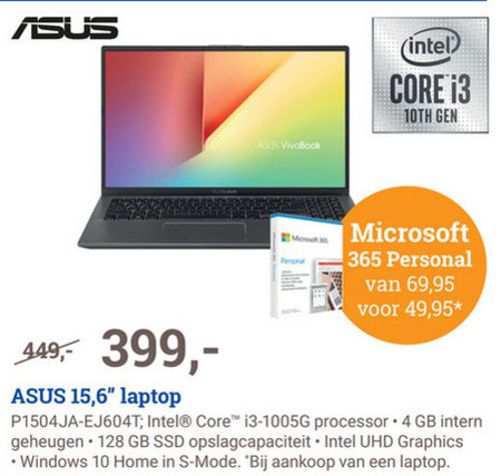 Asus   notebook folder aanbieding bij  BCC - details