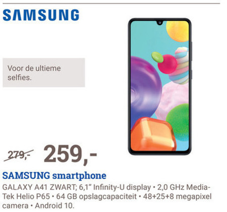 Samsung   simlock vrije mobieltje folder aanbieding bij  BCC - details