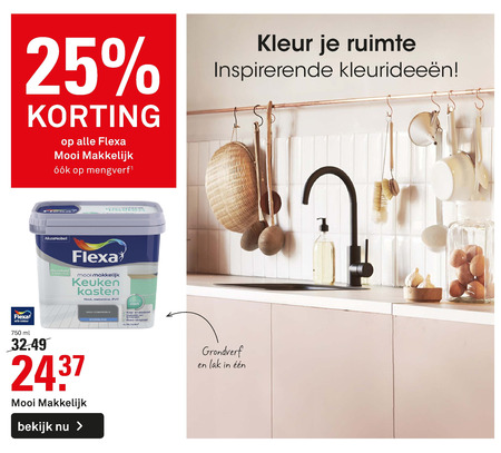 Flexa   lak folder aanbieding bij  Karwei - details