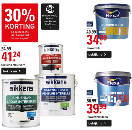 Sikkens   buitenlak, lak folder aanbieding bij  Karwei - details