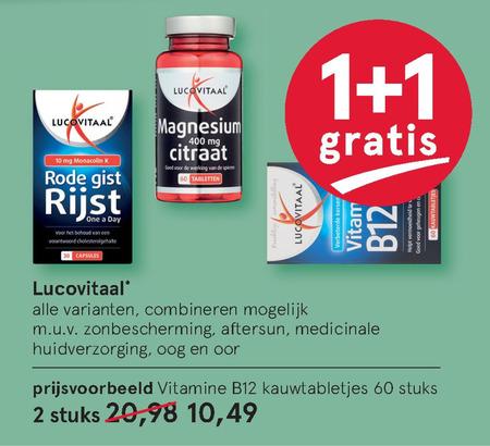 Lucovitaal   voedingssupplement folder aanbieding bij  Etos - details