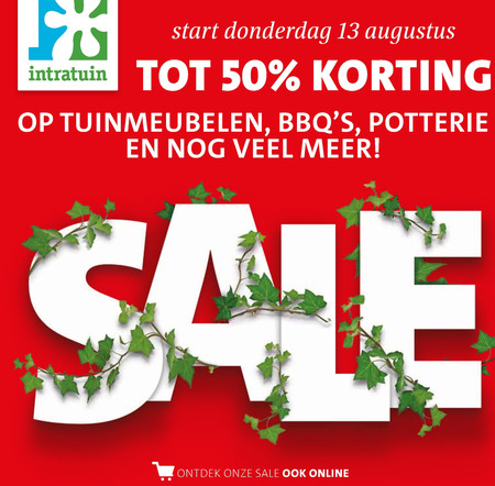 sectie Ironisch twintig tuinmeubel, opruiming folder aanbieding bij Intratuin - details