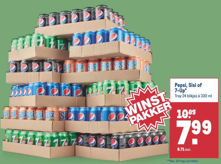 Sisi   frisdrank, cola folder aanbieding bij  Makro - details