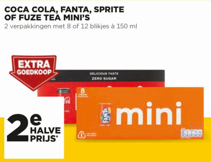 Coca-Cola   frisdrank, ice tea folder aanbieding bij  Jumbo - details