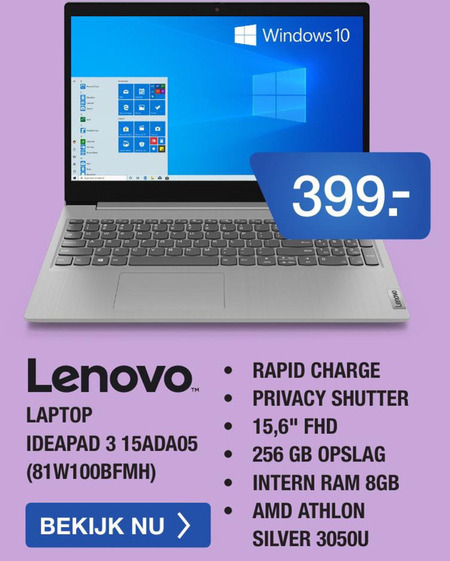 Lenovo   notebook folder aanbieding bij  Electroworld - details