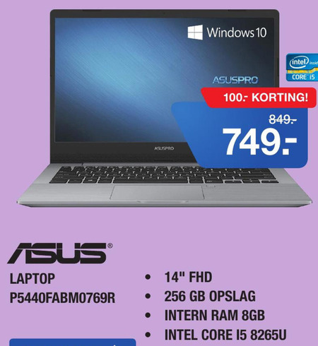 Asus   notebook folder aanbieding bij  Electroworld - details