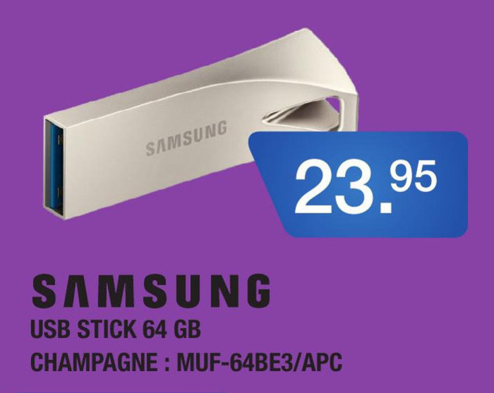 Samsung   usb stick folder aanbieding bij  Electroworld - details