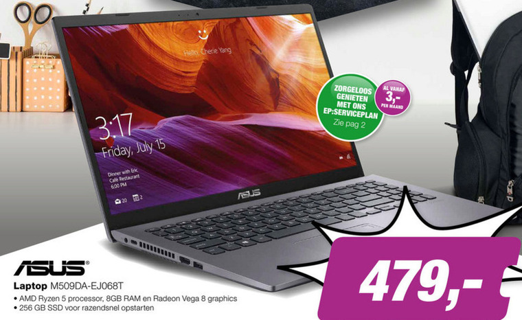 Asus   notebook folder aanbieding bij  EP Electronic Partner - details