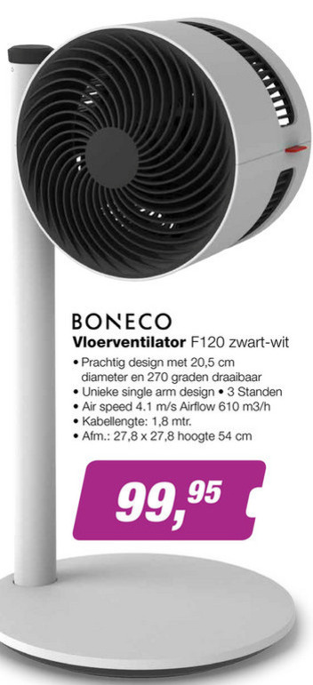 Boneco   ventilator folder aanbieding bij  EP Electronic Partner - details