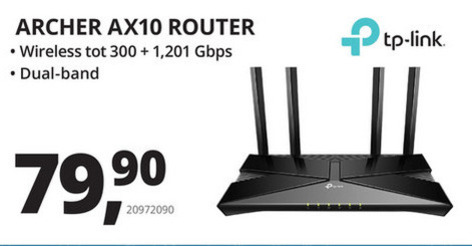 TP-Link   wireless router folder aanbieding bij  Paradigit - details