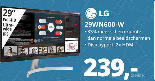 LG   monitor folder aanbieding bij  Paradigit - details