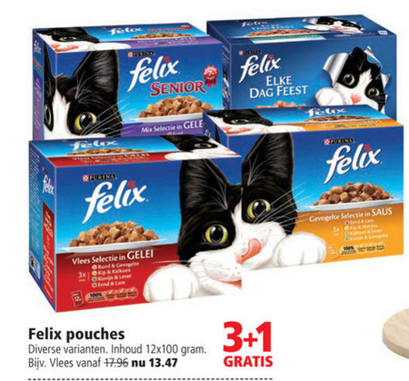 Felix   kattenvoer folder aanbieding bij  Welkoop - details