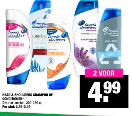 Head and Shoulders   shampoo, conditioner folder aanbieding bij  Big Bazar - details