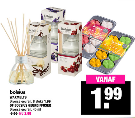 Bolsius   luchtverfrisser folder aanbieding bij  Big Bazar - details