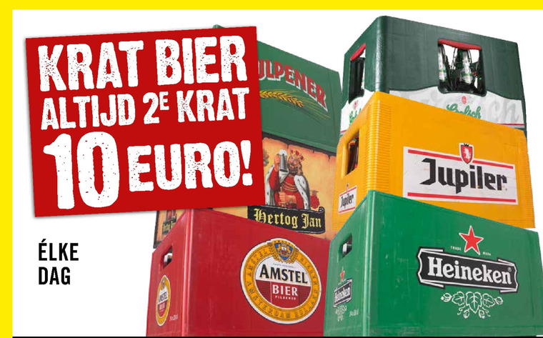 Hertog Jan   krat bier folder aanbieding bij  Dirck III - details