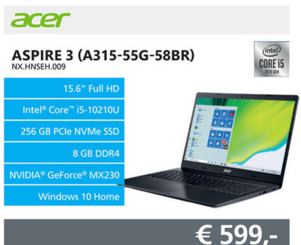 Acer   notebook folder aanbieding bij  Informatique - details