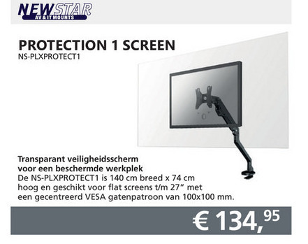 NewStar   monitor steun folder aanbieding bij  Informatique - details