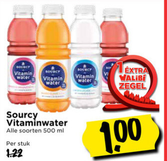 Sourcy   fruitdrank folder aanbieding bij  Vomar - details