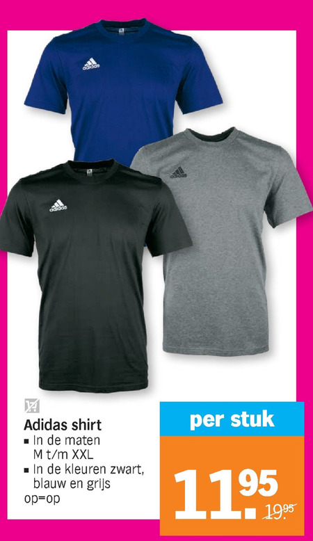 Adidas heren folder aanbieding Heijn - details