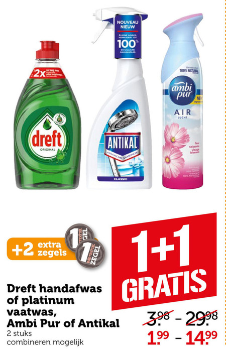 Ambi Pur   vaatwasmiddel, kalkaanslagreiniger folder aanbieding bij  Coop - details