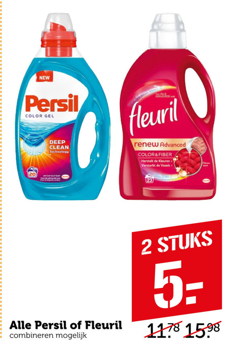 Persil   wasmiddel folder aanbieding bij  Coop - details