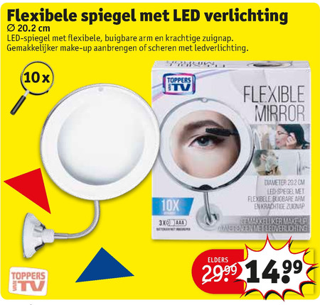 deelnemer procedure Republikeinse partij make-up spiegel folder aanbieding bij Kruidvat - details