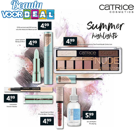 Catrice   lipstick, cosmetica folder aanbieding bij  Trekpleister - details