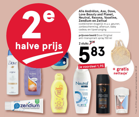 Vaseline   bodylotion, babyzalf folder aanbieding bij  Etos - details