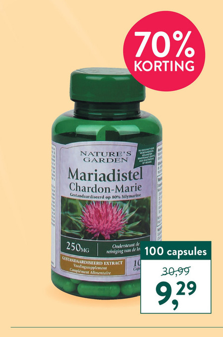 Natures Garden   voedingssupplement folder aanbieding bij  Holland & Barrett - details