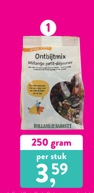 Holland and Barrett   zemelen folder aanbieding bij  Holland & Barrett - details