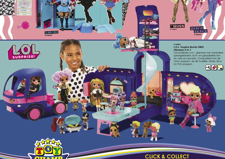 L.O.L. Surprise   poppetjes folder aanbieding bij  ToyChamp - details