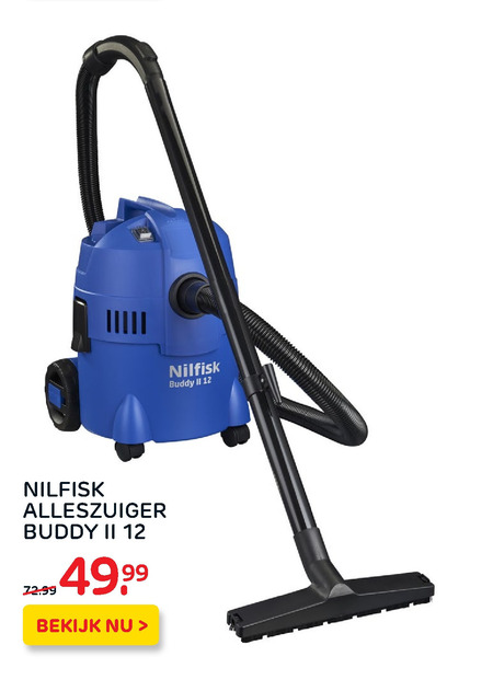 Nilfisk   alleszuiger folder aanbieding bij  Praxis - details