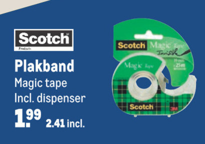 Scotch   plakband folder aanbieding bij  Makro - details