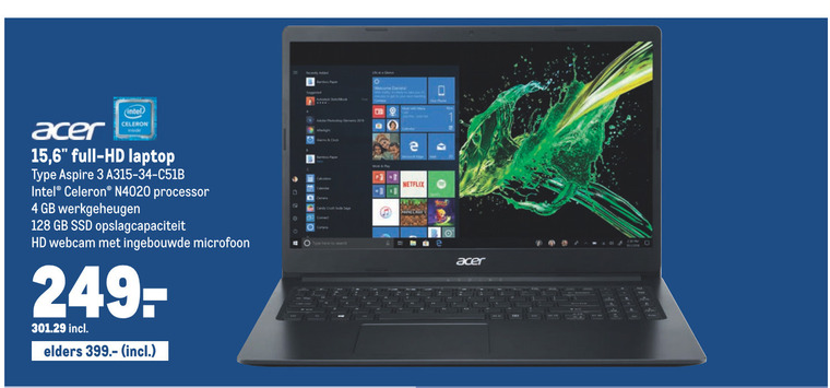 Acer   notebook folder aanbieding bij  Makro - details