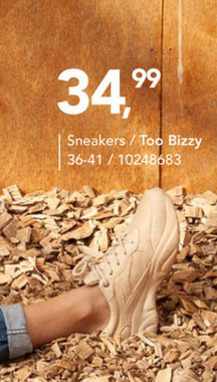 Bizzy   dames sneakers folder aanbieding bij  Bristol - details