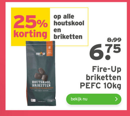 Alle merken   houtskool, briketten folder aanbieding bij  Gamma - details