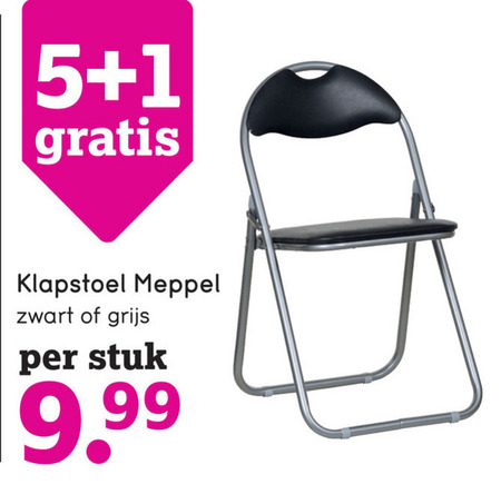 injecteren Zielig ras klapstoel folder aanbieding bij Leenbakker - details