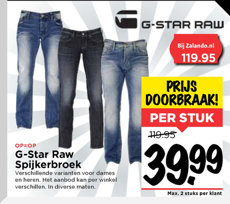 gevechten Prime Geroosterd dames jeans, heren jeans folder aanbieding bij Vomar - details