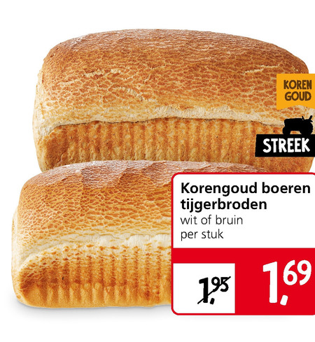 Korengoud   brood folder aanbieding bij  Jan Linders - details