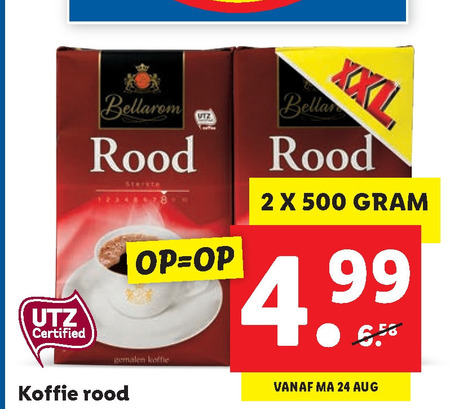 Bellarom   koffie folder aanbieding bij  Lidl - details