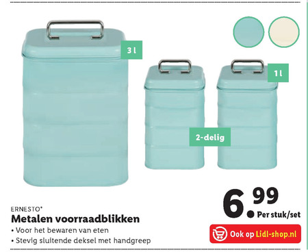 Groenland tieners kiezen Ernesto voorraadbus folder aanbieding bij Lidl - details