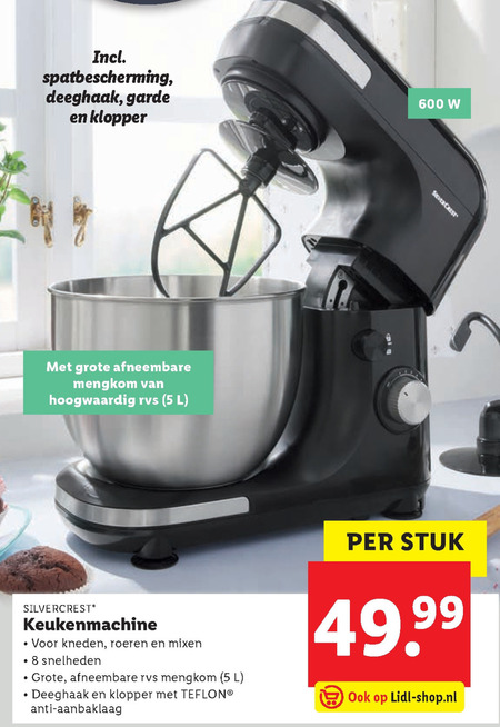 SilverCrest   keukenmachine folder aanbieding bij  Lidl - details