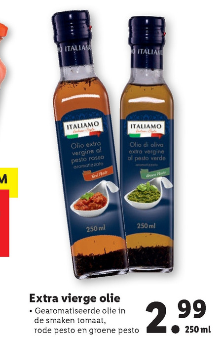 Italiamo   olijfolie folder aanbieding bij  Lidl - details