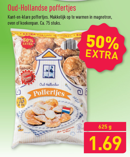 poffertjes folder aanbieding bij Aldi details